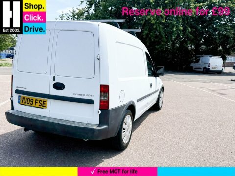 Vauxhall Combo Panel Van 1.3 Cdti 1700 16V Panel Van 200909 White #6