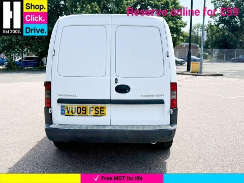 Vauxhall Combo Panel Van 1.3 Cdti 1700 16V Panel Van 200909 White #7