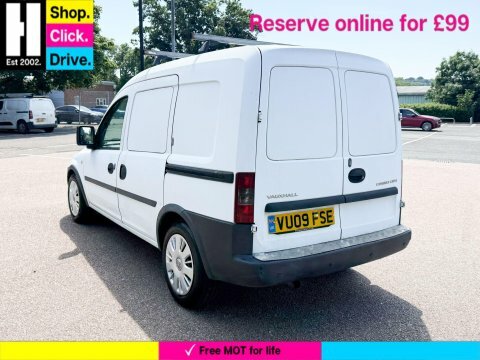 Vauxhall Combo Panel Van 1.3 Cdti 1700 16V Panel Van 200909 White #8