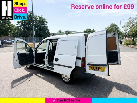 Vauxhall Combo Panel Van 1.3 Cdti 1700 16V Panel Van 200909 White #29