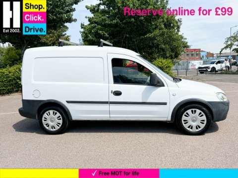 Vauxhall Combo Panel Van 1.3 Cdti 1700 16V Panel Van 200909 White #4