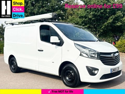 Vauxhall Vivaro 1.6 Cdti 2700 White