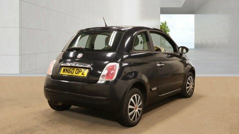 Fiat 500 Hatchback Black #4