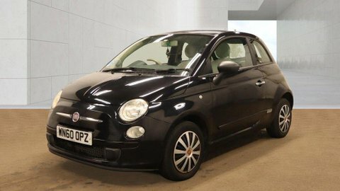 Fiat 500 Hatchback Black #2