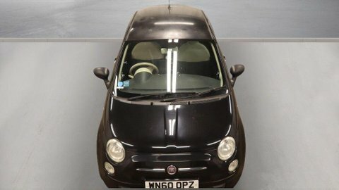 Fiat 500 Hatchback Black #7