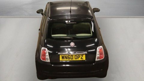 Fiat 500 Hatchback Black #8