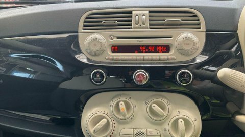 Fiat 500 Hatchback Black #13