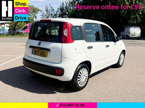 Fiat Panda 1.2 Pop Hatchback White #3