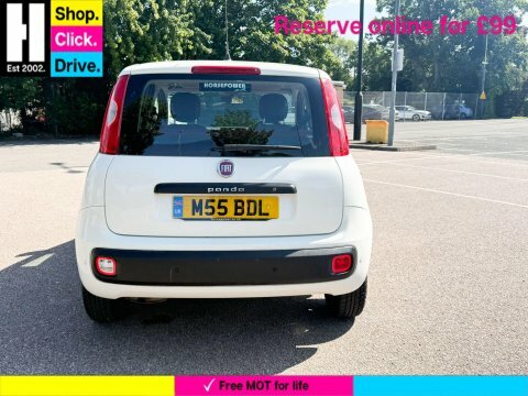 Fiat Panda 1.2 Pop Hatchback White #4