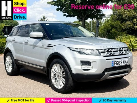 Land Rover Range Rover Evoque 2.2 Sd4 Prestige Silver