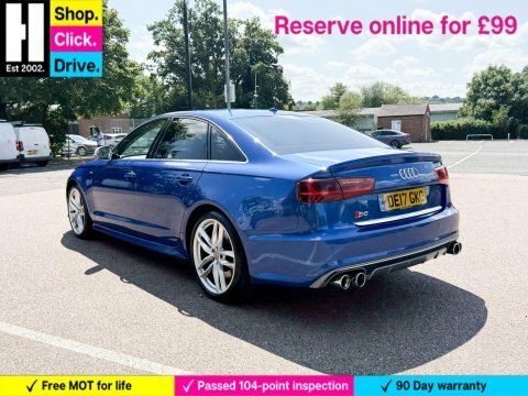 Audi S6 Saloon 4.0 Tfsi V8 Blue #5