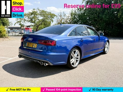 Audi S6 Saloon 4.0 Tfsi V8 Blue #3