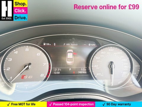 Audi S6 Saloon Saloon Tfsi V8 Black Edition Ulez Black #69