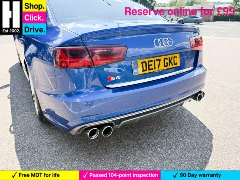 Audi S6 Saloon Saloon Tfsi V8 Black Edition Ulez Black #23