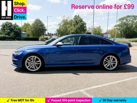 Audi S6 Saloon 4.0 Tfsi V8 Blue #6