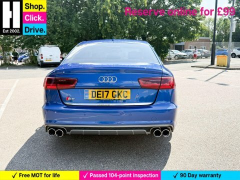 Audi S6 Saloon 4.0 Tfsi V8 Blue #4