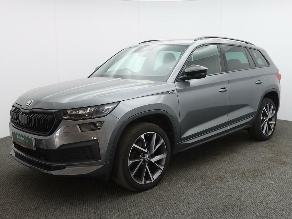 Skoda Kodiaq 2.0 Tdi Sportline Suv Dsg 4Wd Euro 6 S OV23HNH Grey #3