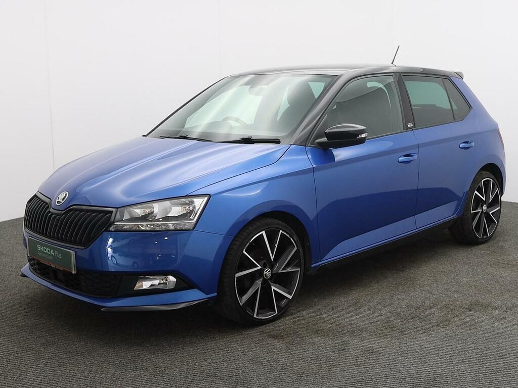 Skoda Fabia 1.0 Tsi Monte Carlo Hatchback Eu AY20WGM Blue #3
