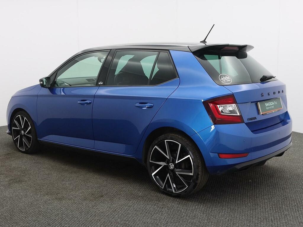 Skoda Fabia 1.0 Tsi Monte Carlo Hatchback Eu AY20WGM Blue #5