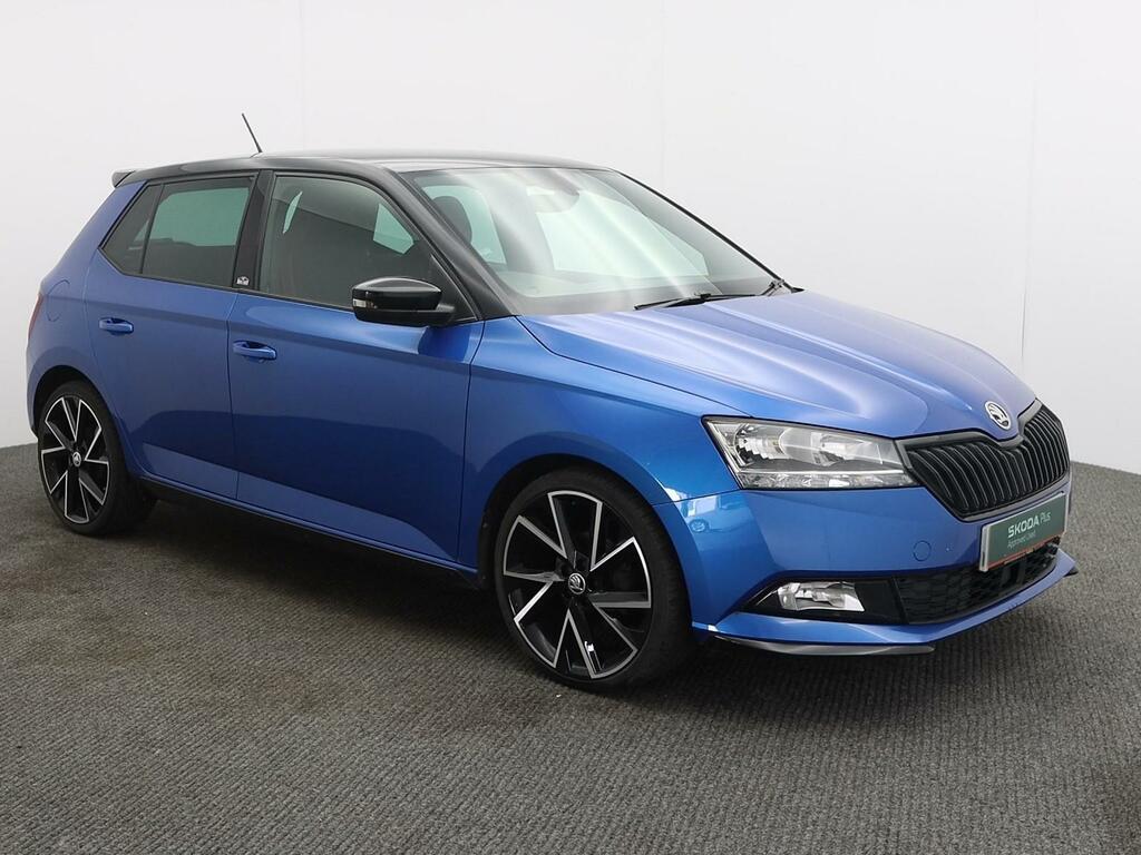 Skoda Fabia 1.0 Tsi Monte Carlo Hatchback Eu Blue