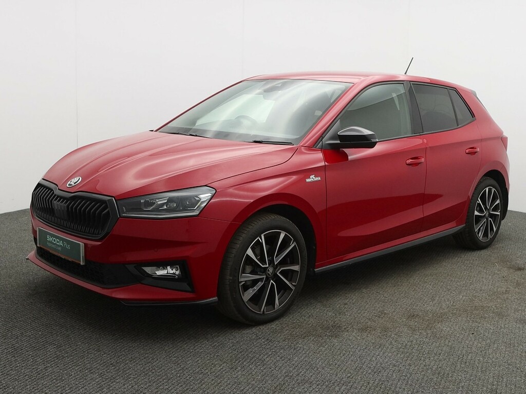 Skoda Fabia 1.5 Tsi Monte Carlo Edition Hatchback D FV74WXK Red #3