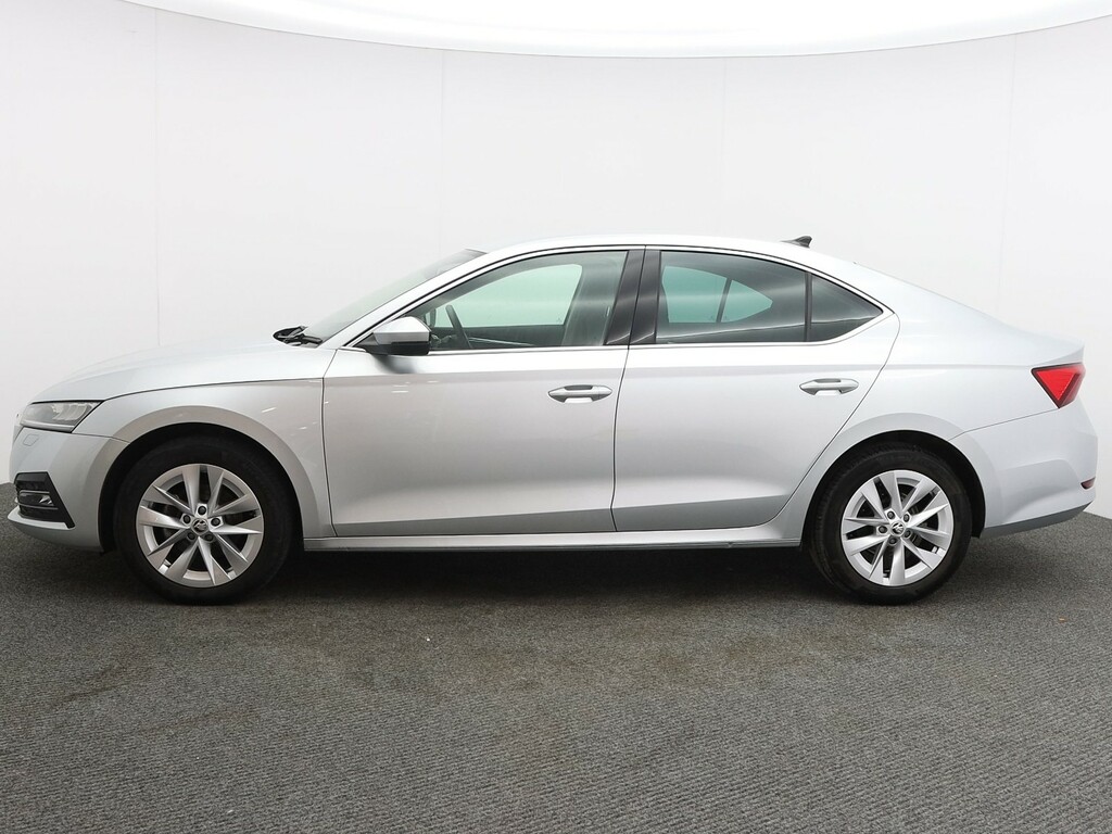 Skoda Octavia 2.0 Tdi Se L Hatchback Dsg Euro 6 Ss FY73BWE Silver #4