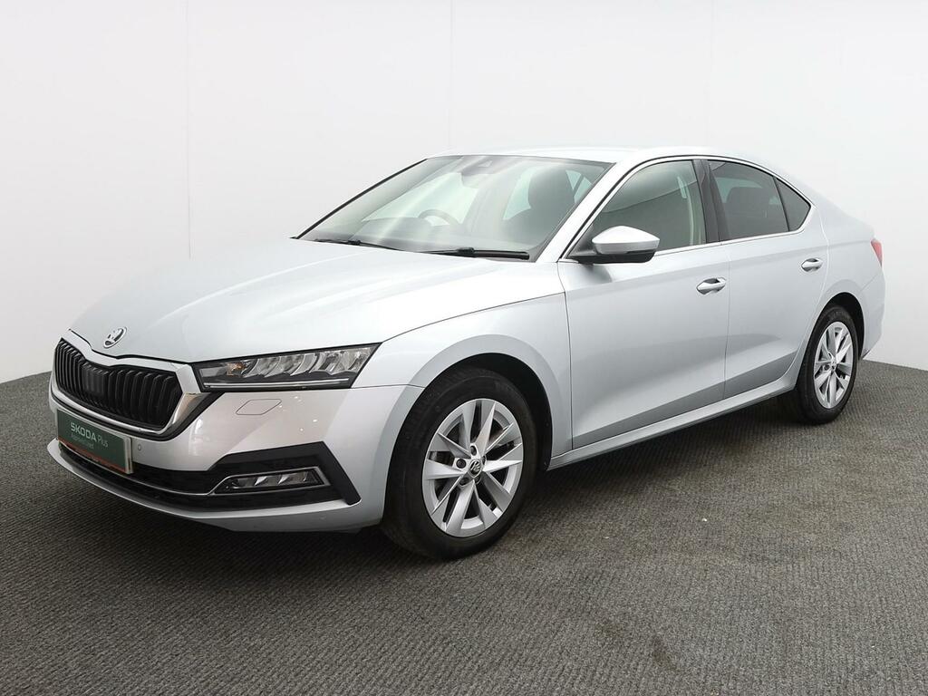 Skoda Octavia 2.0 Tdi Se L Hatchback Dsg Euro 6 Ss FY73BWE Silver #3