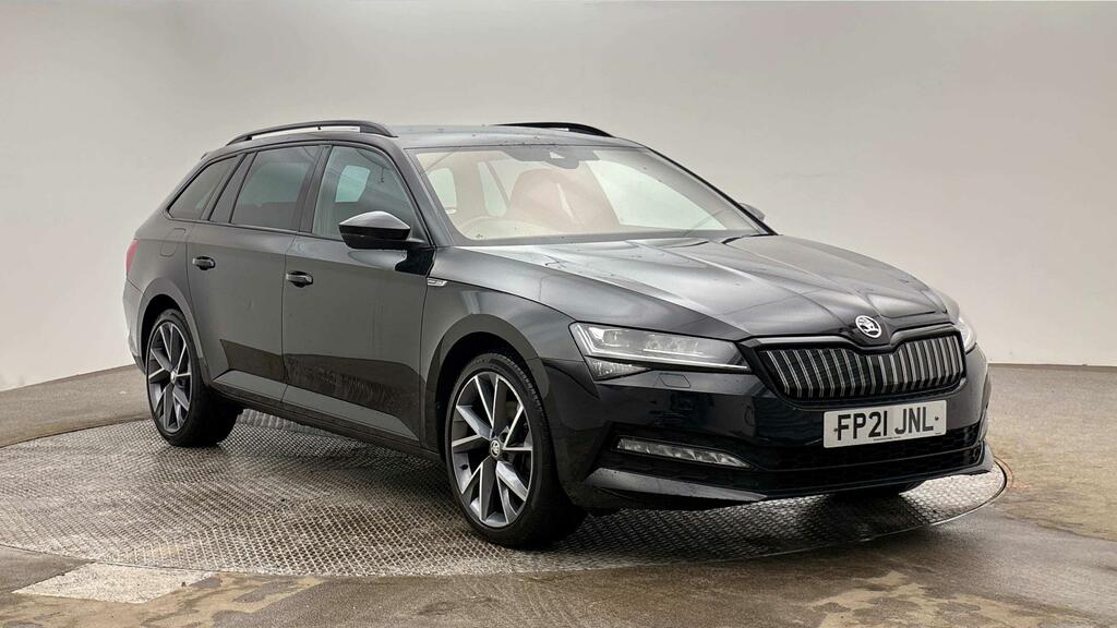 Skoda Superb 1.4 Tsi Iv 13Kwh Sportline Plus Estate Black