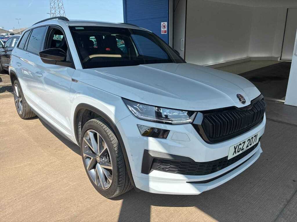 Skoda Kodiaq 1.5 Tsi Act Sportline Suv Dsg Euro 6 S White #2