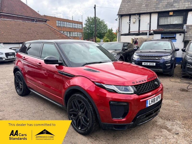 Land Rover Range Rover Evoque Td4 Hse Dynamic Red