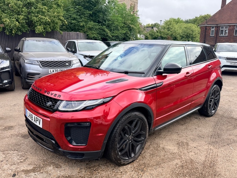 Land Rover Range Rover Evoque Td4 Hse Dynamic Red #4