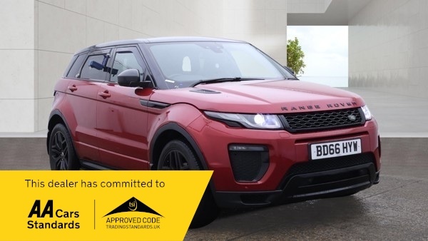 Land Rover Range Rover Evoque Td4 Hse Dynamic Red