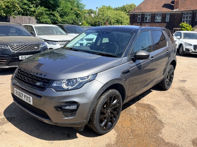 Land Rover Discovery Sport Td4 Hse Black BX67YXS Grey #6