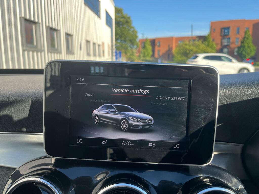 Mercedes-Benz C Class 2.1 D Amg Line Premium Plus 7G-tronic Euro 6 S White #87