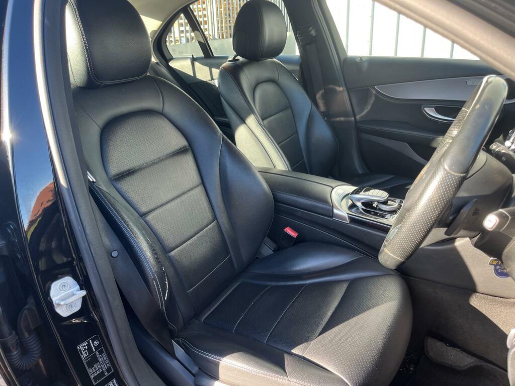 Mercedes-Benz C Class 2.1 D Amg Line Premium Plus 7G-tronic Euro 6 S White #26