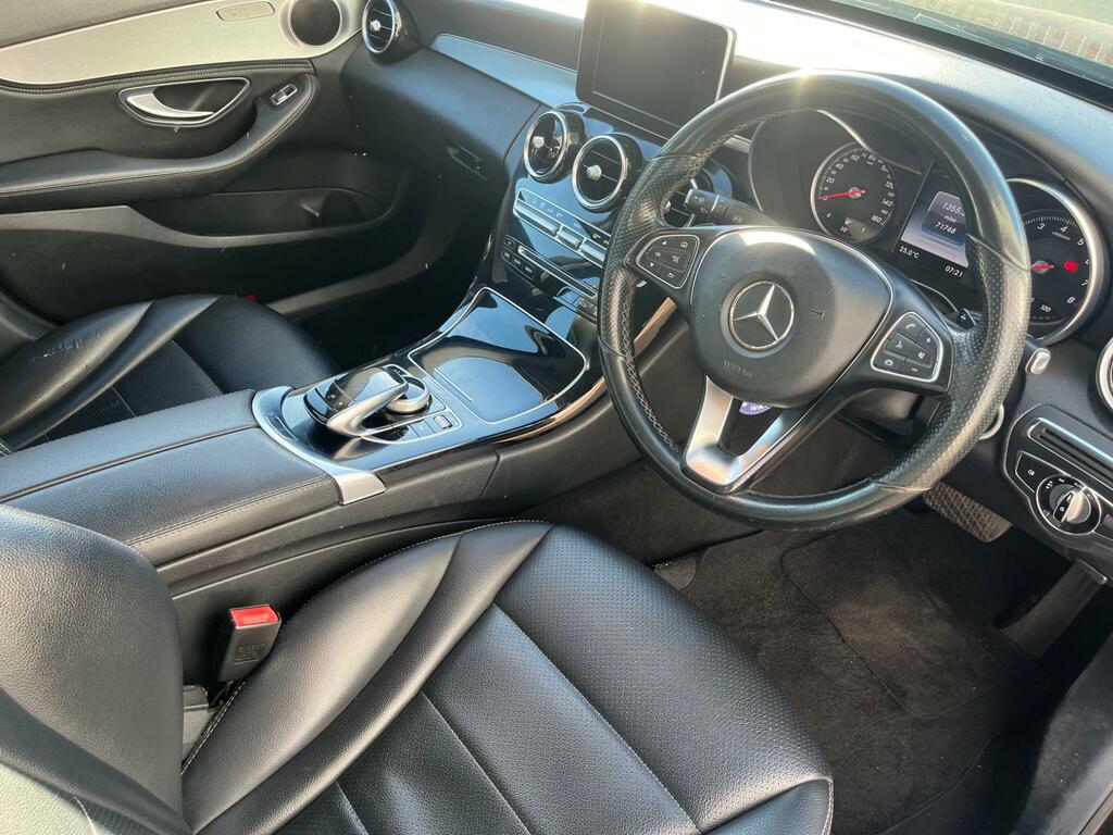 Mercedes-Benz C Class 2.1 D Amg Line Premium Plus 7G-tronic Euro 6 S White #113
