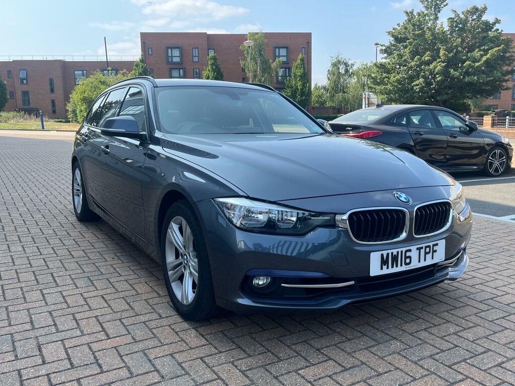 BMW 3 Series Black #7