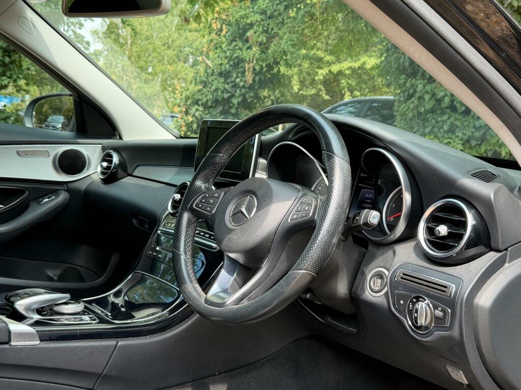 Mercedes-Benz C Class Coupe White #17