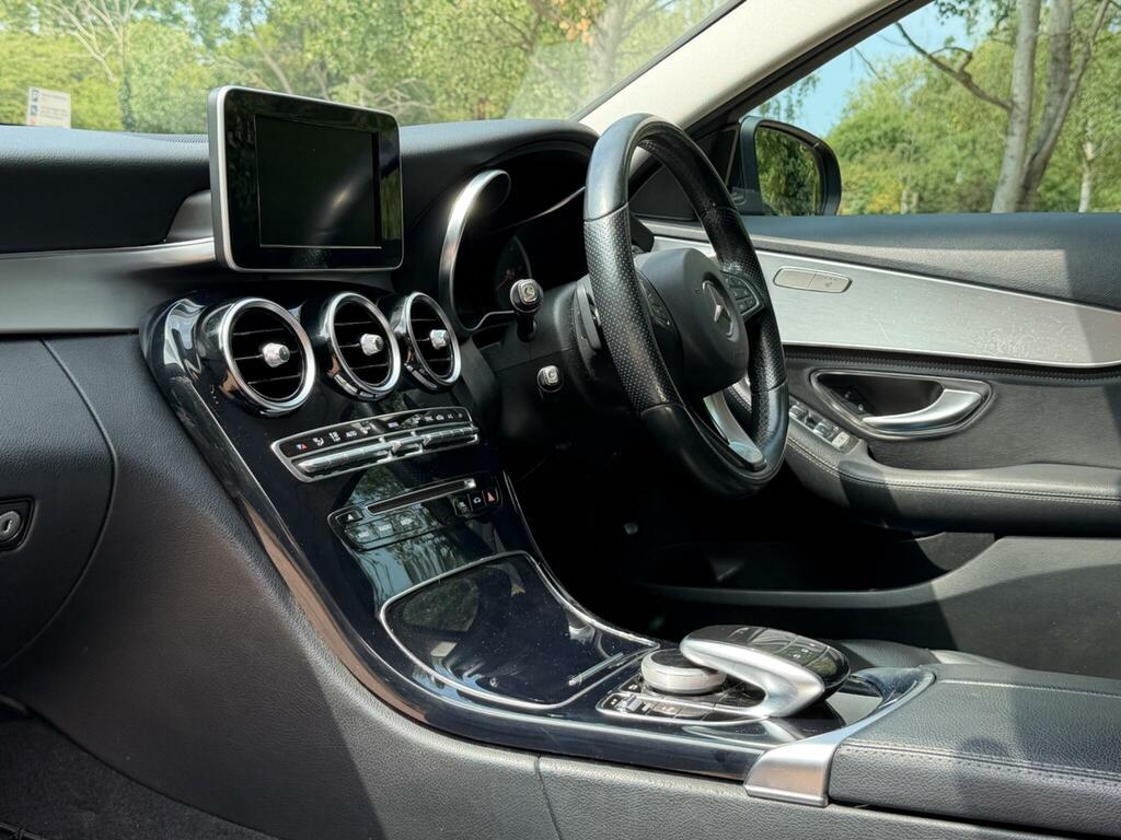 Mercedes-Benz C Class Coupe White #24