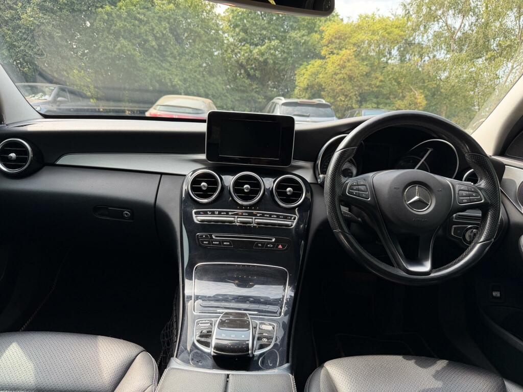 Mercedes-Benz C Class Coupe White #21