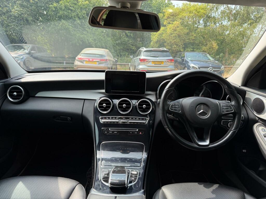 Mercedes-Benz C Class Coupe White #22