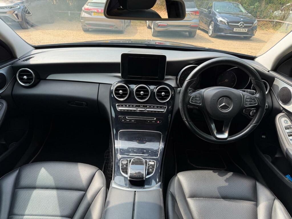 Mercedes-Benz C Class Coupe White #23