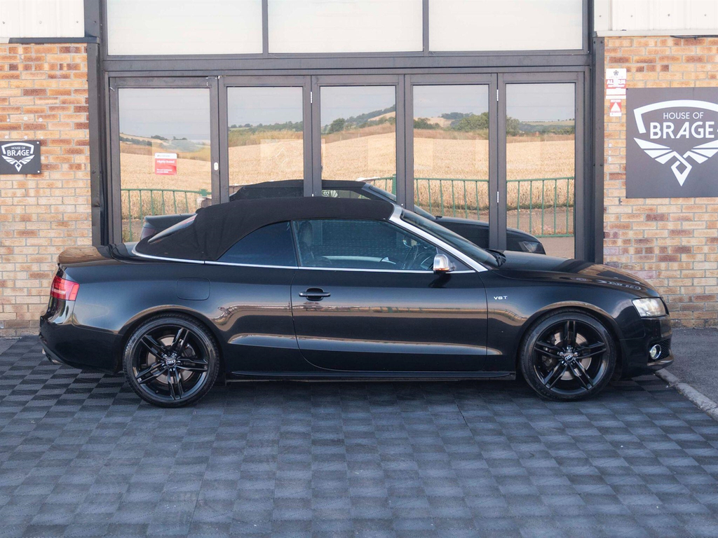 Audi S5 Convertible 3.0 Black #10