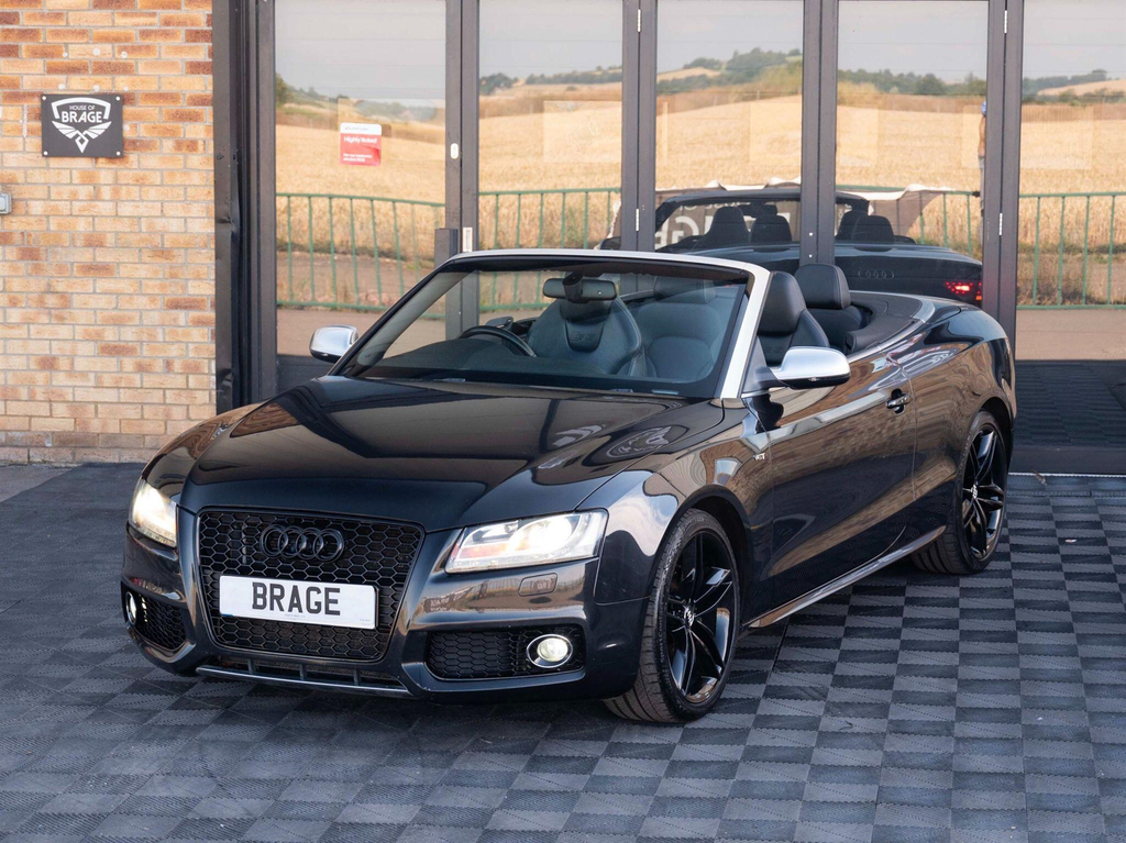 Audi S5 Convertible 3.0 Black #9