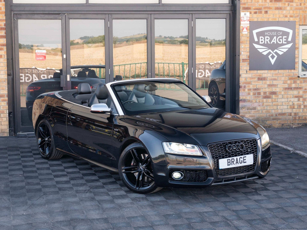 Audi S5 Convertible 3.0 Black #32