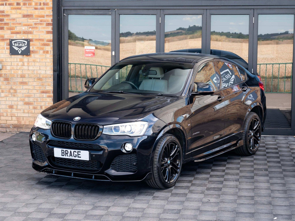 BMW X4 White #25