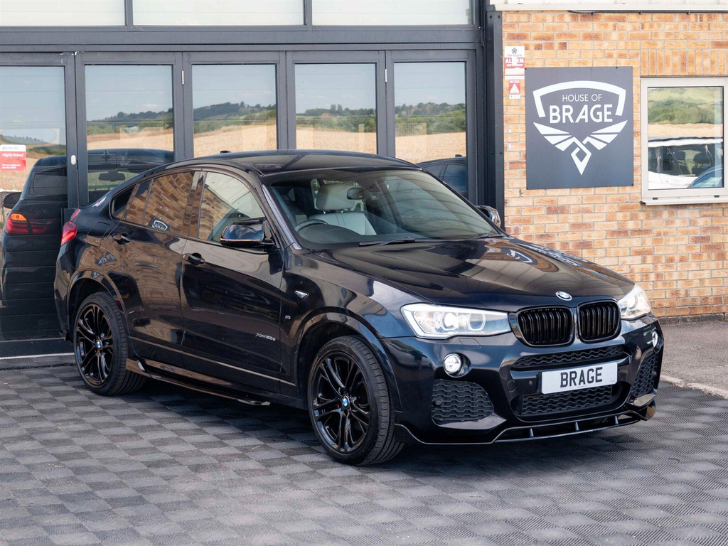 BMW X4 White #8