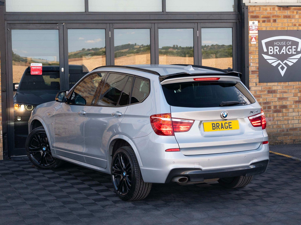 BMW X3 2.0 20D M Sport Xdrive Euro 6 Ss Silver #2