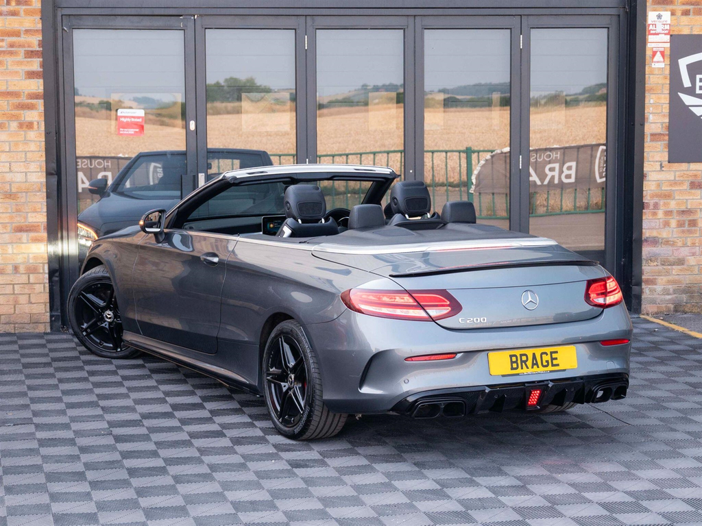Mercedes-Benz C Class 1.5 Mhev Amg Line Cabriolet G-tronic Euro 6 Ss Grey