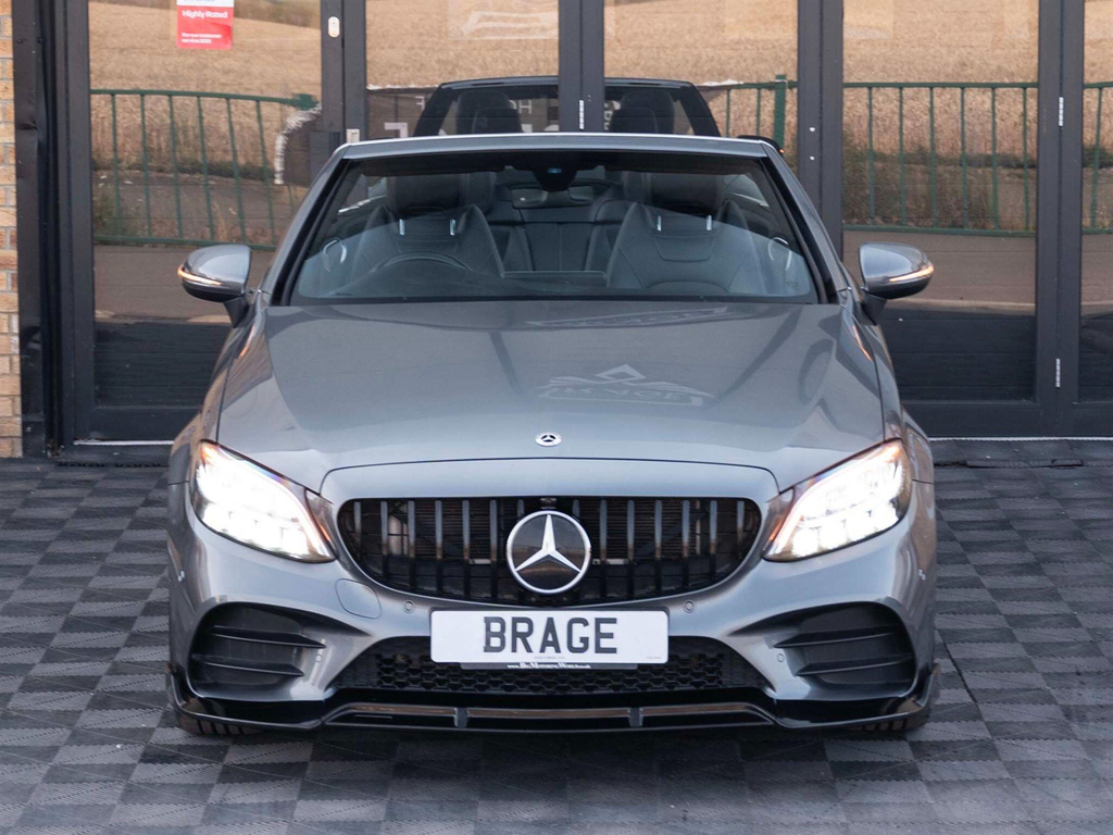 Mercedes-Benz C Class 1.5 Mhev Amg Line Cabriolet G-tronic Euro 6 Ss Grey #3